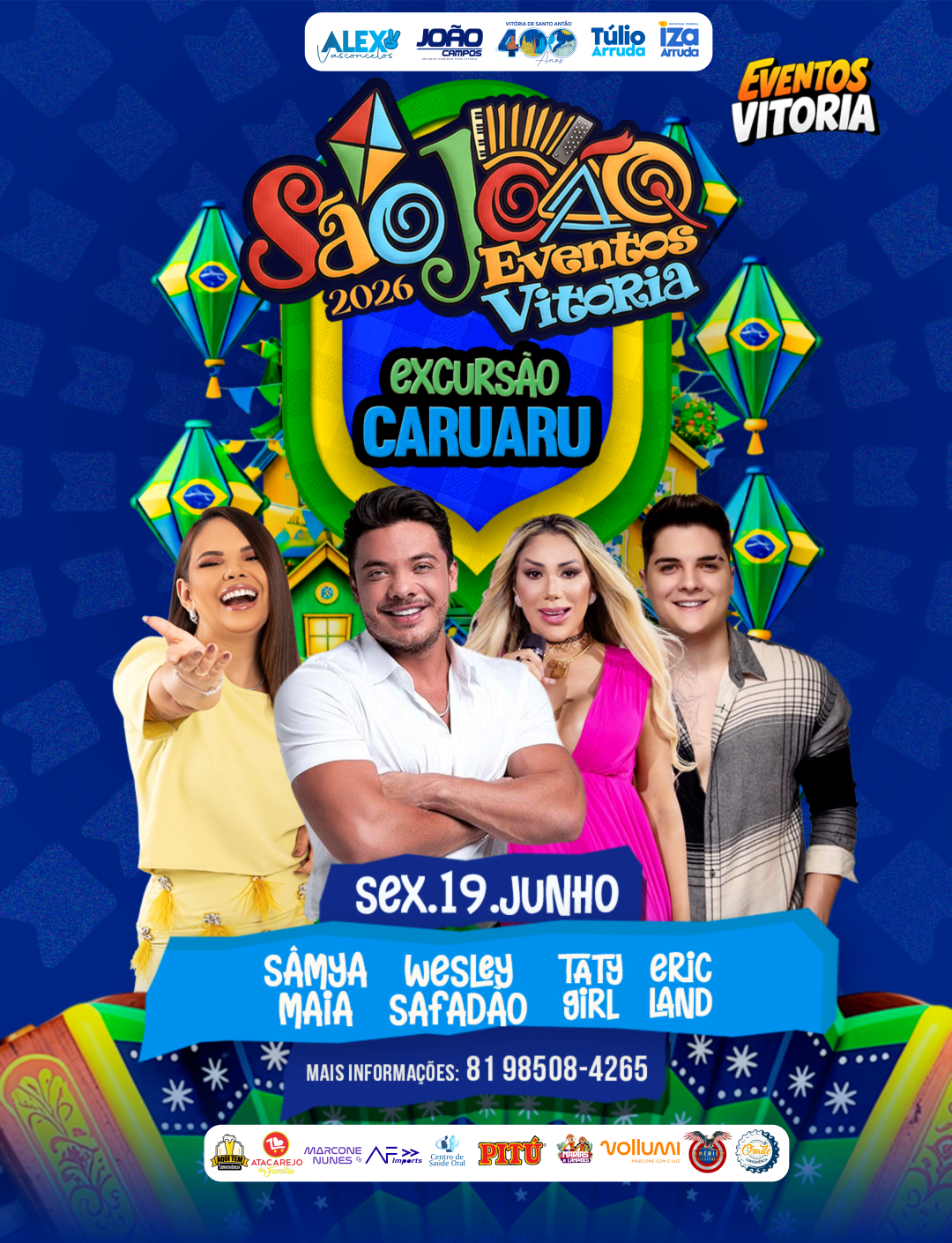 EXCURSÃO CARUARU 19/06