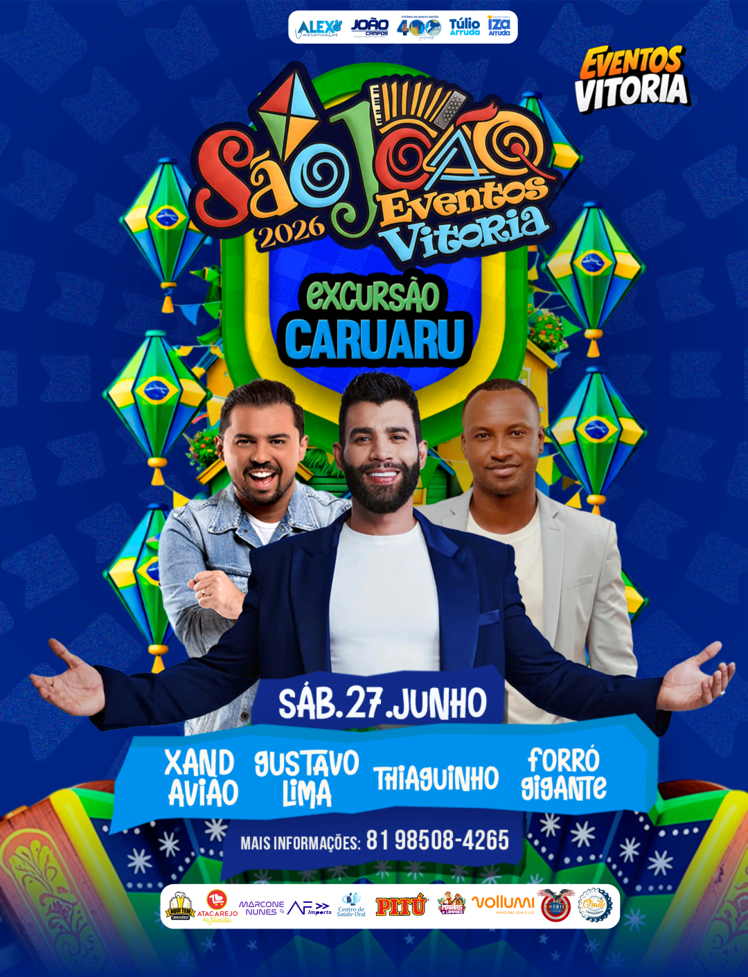 EXCURSÃO CARUARU 27/06